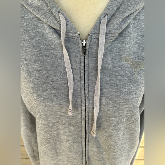 Vintage Victoria Secret Pink Bling Hoodie - Picture 5 of 10